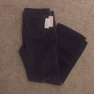 Banana Republic Grey corduroy pants